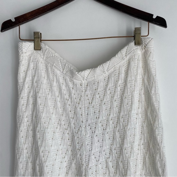 Wayf Crochet Pants Cream/White -‎ Size XL NWT - Picture 3 of 17